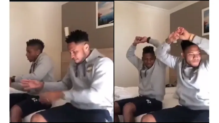 Viral: Eric Davies y Cesar Blackman se divierten bailando en Eslovaquia