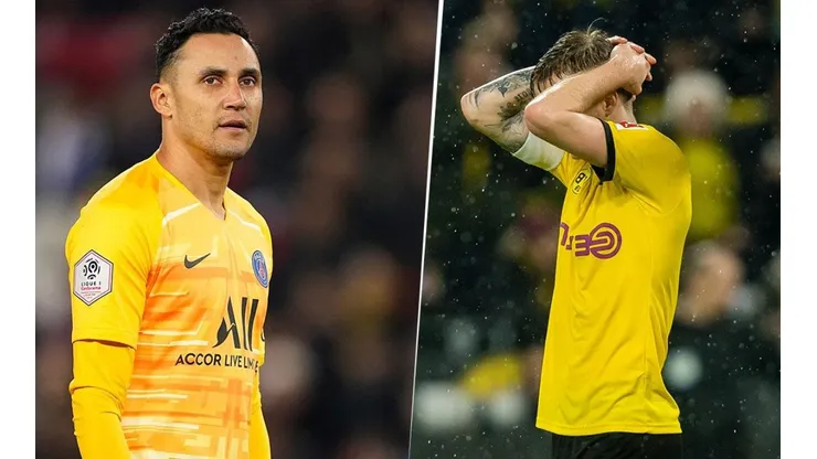 Keylor Navas y Marco Reus