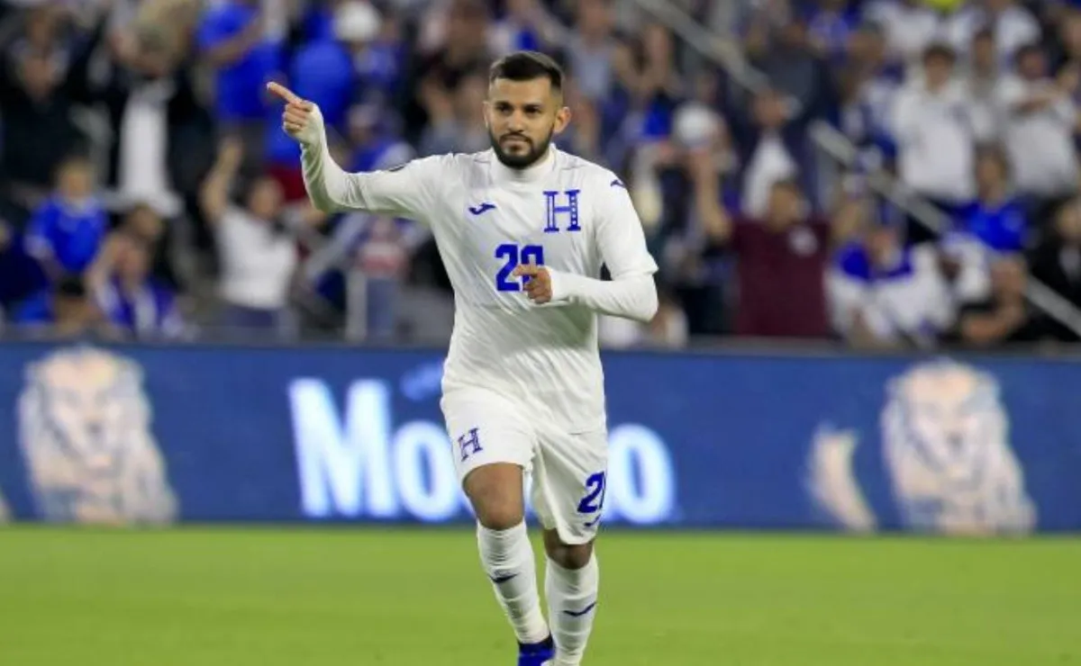 El volante hondureño Jorge Álvarez (Getty Images)-