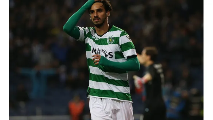 Bryan Ruiz cuando jugaba en el Sporting Lisboa
