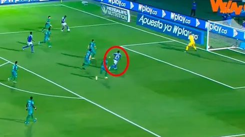 José Ortiz marcó en el empate 2-2 de su equipo ante La Equidad