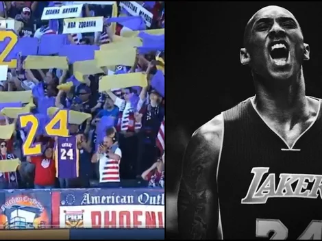 En el EUA - Costa Rica también se homenajeó a Kobe Bryant