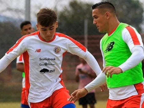 Manfred Ugalde, el segundo futbolista más joven en la historia de la sele