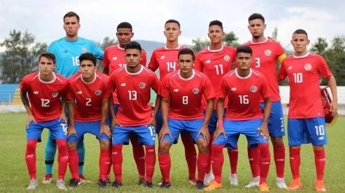 La selección sub 20 de Costa Rica quiere volver a disputar un mundial