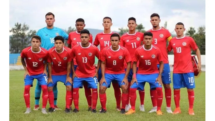 La selección sub 20 de Costa Rica quiere volver a disputar un mundial