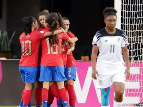Costa Rica femenina vapuleó 6-1 a Panamá en Preolímpico de Concacaf