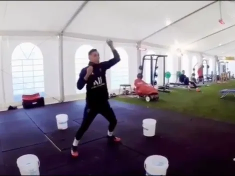 Viral: Keylor Navas muestra al mundo como trabaja sus reflejos