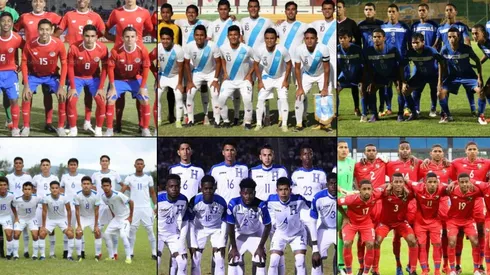 Así quedaron los grupos para Centroamérica en el Premundial sub 20