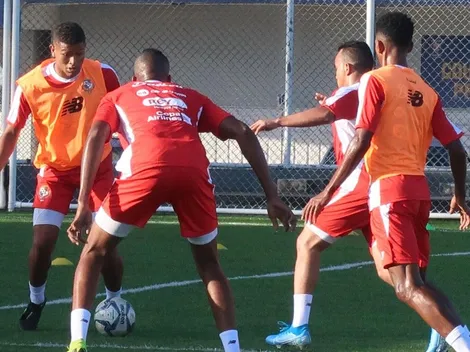 La Selección de Panamá tuvo su primer entrenamiento del año