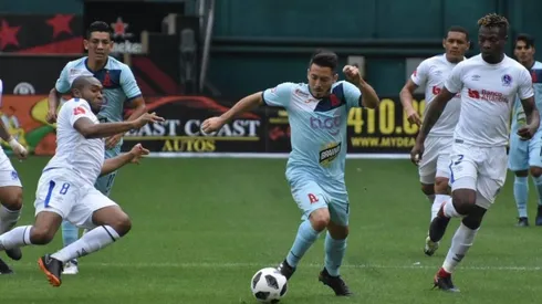 Olimpia venció a Alianza 1-0 en la ida disputada en Tegucigalpa