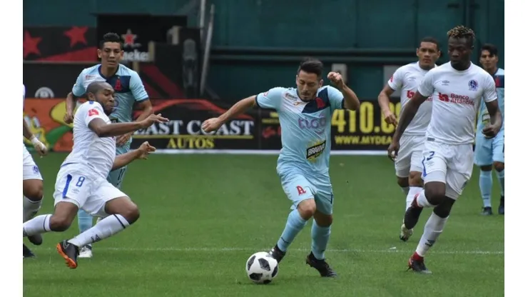 Olimpia venció a Alianza 1-0 en la ida disputada en Tegucigalpa