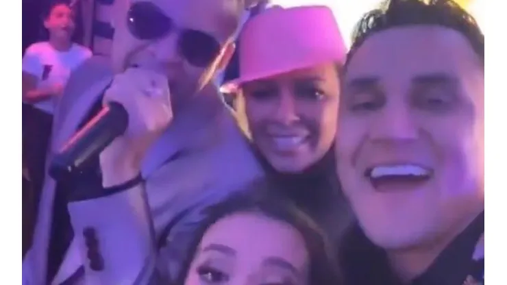 Keylor Navas y su familia