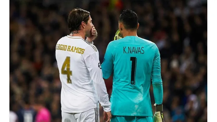Keylor Navas y Sergio Ramos
