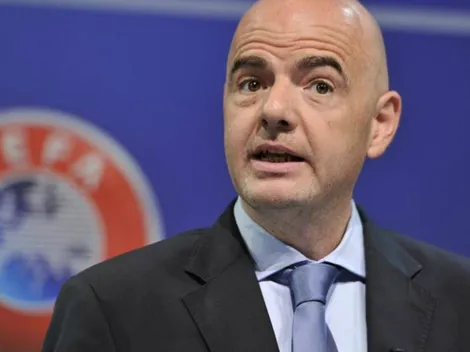 El presidente de la FIFA felicitó al Olimpia