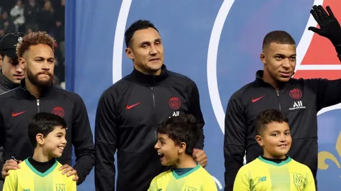 Neymar, Keylor Navas, Mbappé