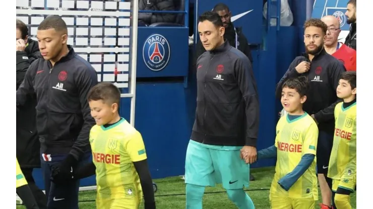 Mbappé, Keylor Navas, Neymar