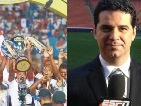 Andrés Agulla no se quedó sin felicitar a Olimpia por su título