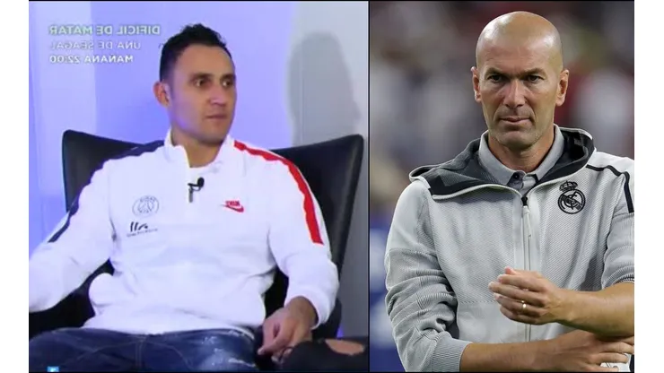 Keylor Navas sobre Zidane "Hay cosas que no sé por qué pasan"