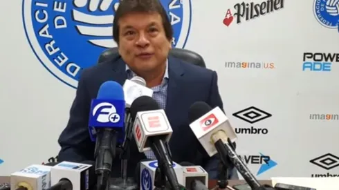 Hugo Carrillo, presidente de Fesfut