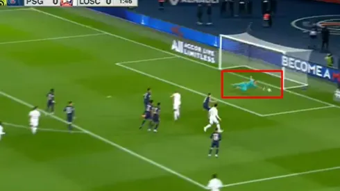 Keylor Navas volvió a la actividad con brillante atajada contra el Lille