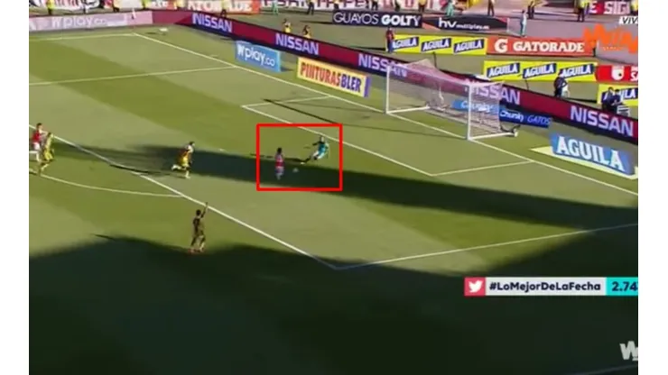 Ricardo Jerez se lució con salvada en un mano a mano en la liguilla colombiana