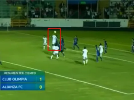 Olimpia derrota 1-0 al Alianza con golazo de cabeza de Eddy Hernández