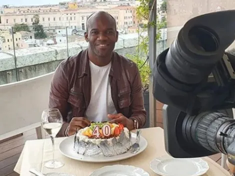 David Suazo festejó sus 40 años de edad