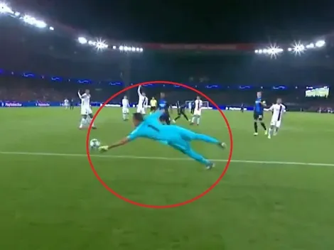 La doble atajada que auguró que Keylor Navas sería la figura del partido