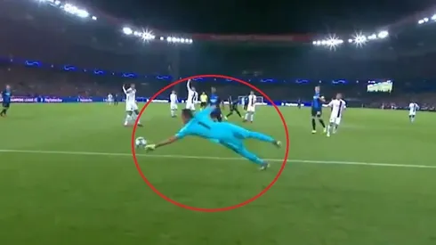 Atajada de Keylor Navas