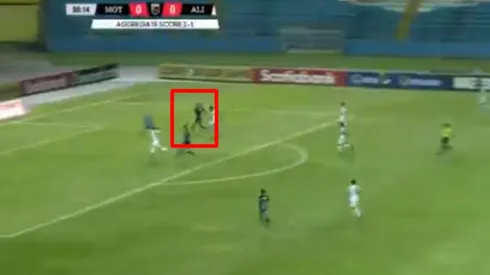 Motagua le está ganando 2-0 al Alianza en los primeros 45 minutos