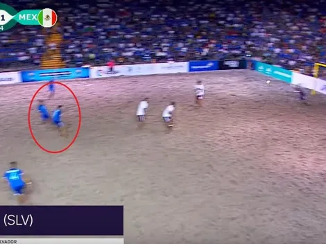 ¡Lo máximo! Eligen golazo de salvadoreño como el mejor del año en fútbol playa
