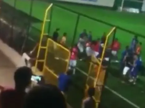 Zafarrancho y balacera en amistoso en Costa Rica