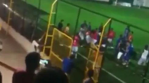 Zafarrancho y balacera en amistoso en Costa Rica