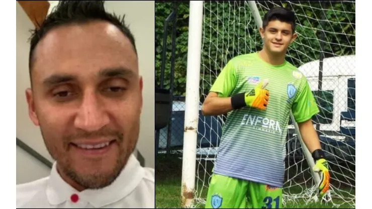 Keylor Navas conmueve a todos con este detalle a joven portero costarricense
