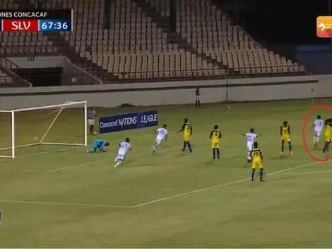 Fito había lanzado un tiro libre horrendo, pero al final abrió la victoria de El Salvador
