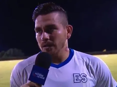 Las palabras de Fito Zelaya luego de su regreso al gol con El Salvador