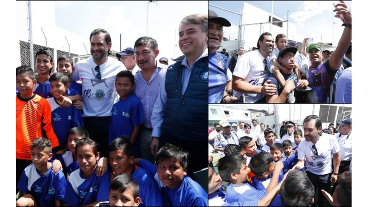 Carlos Ruiz abrió escuela de fútbol con metodología europea
