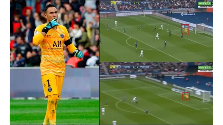 Keylor Navas contra el Angers: otra valla invicta y dos grandes intervenciones