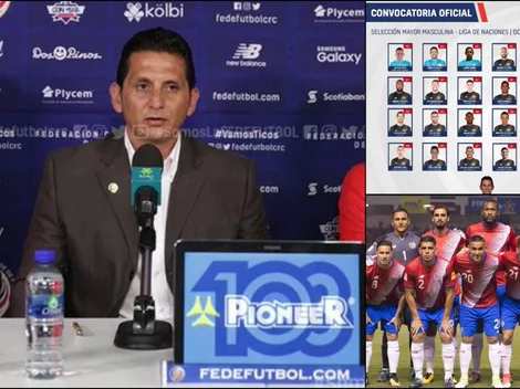 Ronald González sorpende a todos con su primera convocatoria en Costa Rica