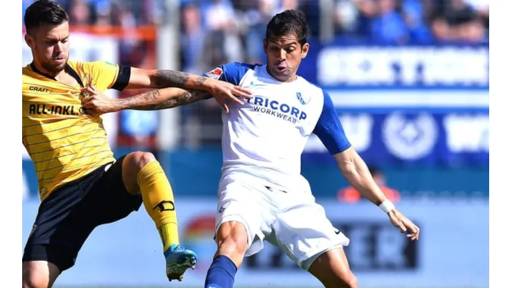 Con Cristian Gamboa los 90 minutos, el Bochum empató en Alemania