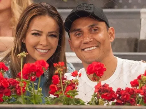 Keylor, en modo romántico, se fue a la Torre Eiffel a pensar en su esposa