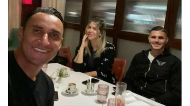 Keylor Navas y los Icardi vuelven a las redes sociales con un nuevo plan de parejas