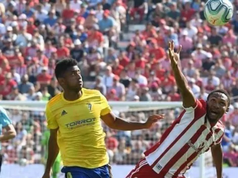 ¡Alegría! ‘Choco’ Lozano marca primer gol con Cadiz y le da el liderato en España