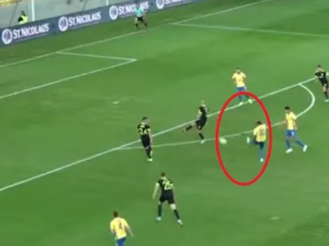 Espectacular golazo para enmarcar de Eric Davis en fútbol de Eslovaquia