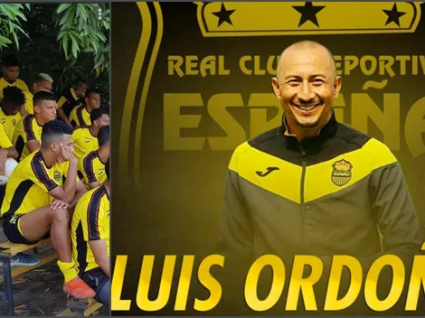 Luis Ordoñez es el nuevo técnico de Real España, y ya realizó su primer entrenamiento