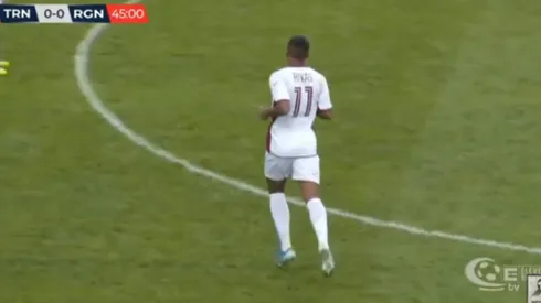 Rigoberto Rivas hizo su debut en la Reggina de Italia