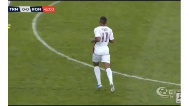 Rigoberto Rivas hizo su debut en la Reggina de Italia