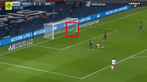 El segundo gol que le hacen a Keylor contra el Reims