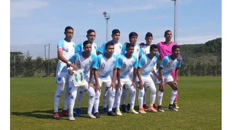 Sub 17 de Guatemala vuelve a perder por goleada