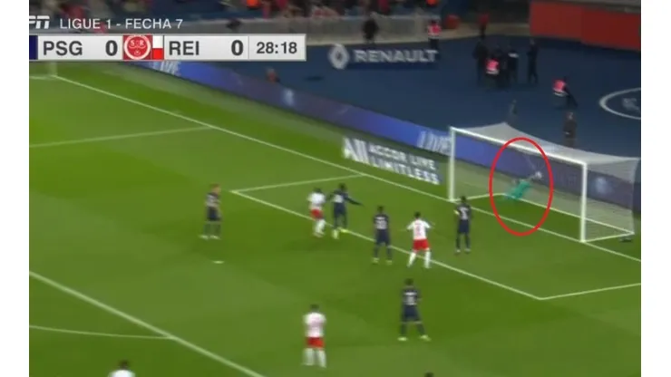 Gol a Keylor Navas